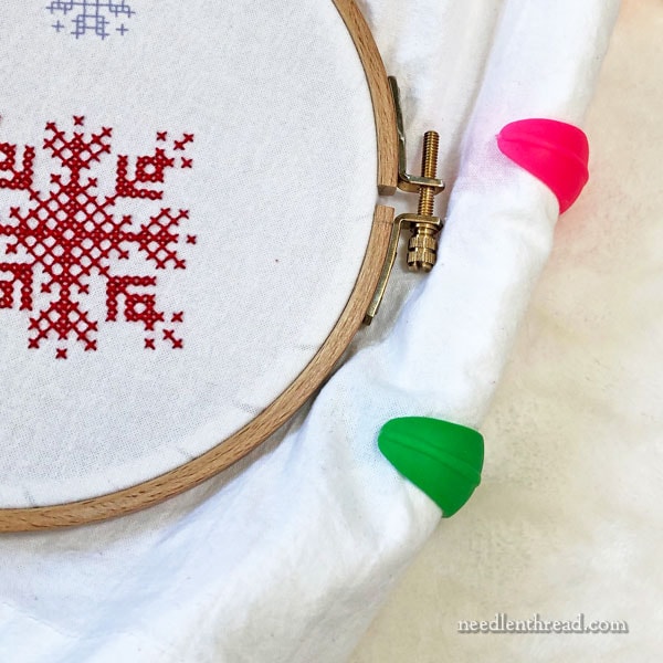 Embroidery Hoops, Excess Fabric, & Huggers! –